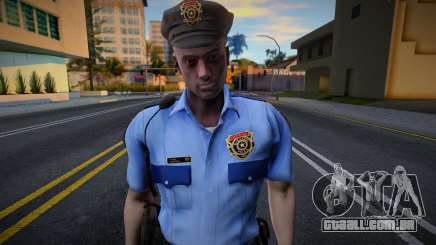 RPD Officers Skin - Resident Evil Remake v18 para GTA San Andreas