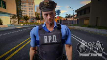 RPD Officers Skin - Resident Evil Remake v26 para GTA San Andreas