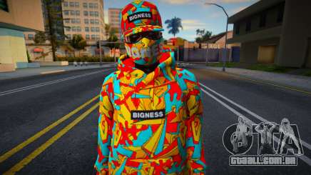 Skin from GTA V 1 para GTA San Andreas