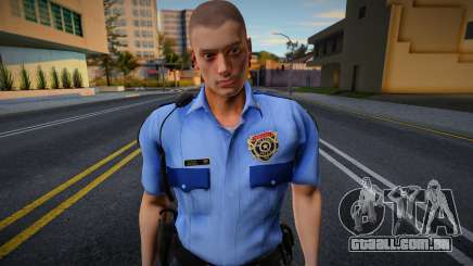 RPD Officers Skin - Resident Evil Remake v10 para GTA San Andreas