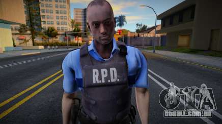 RPD Officers Skin - Resident Evil Remake v23 para GTA San Andreas