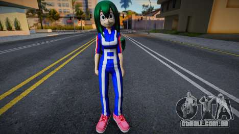 Boku No Hero Academia - Tsuyu Asui (GYM) para GTA San Andreas