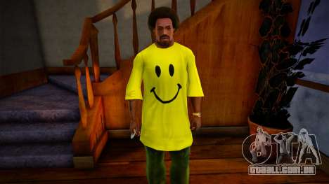 Happy Smile T Shirt para GTA San Andreas