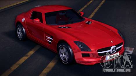 Mercedes-Benz SLS (AMG) Christmas Edition para GTA Vice City