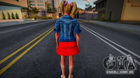 Juliet Starling from Lollipop Chainsaw v10 para GTA San Andreas
