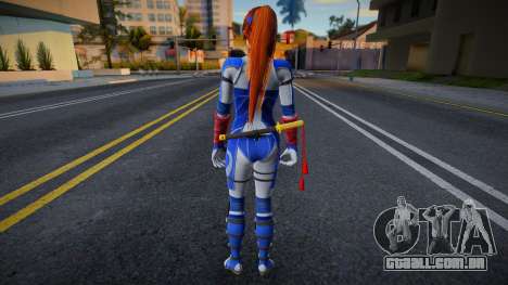 Dead Or Alive 5 - Kasumi (Costume 3) v5 para GTA San Andreas