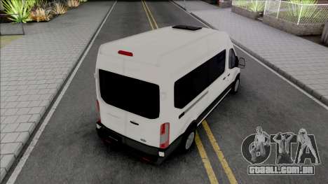 Ford Transit Sivil Polis para GTA San Andreas