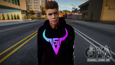 Justin Bieber v2 para GTA San Andreas