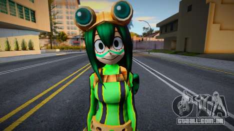 Boku No Hero Academia - Asui Tsuyu (Hero) para GTA San Andreas