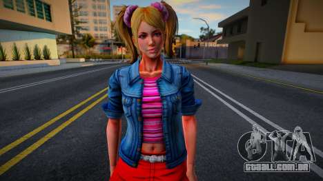 Juliet Starling from Lollipop Chainsaw v10 para GTA San Andreas