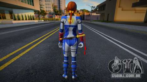 Dead Or Alive 5 - Kasumi (Costume 3) v10 para GTA San Andreas
