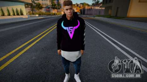 Justin Bieber v2 para GTA San Andreas