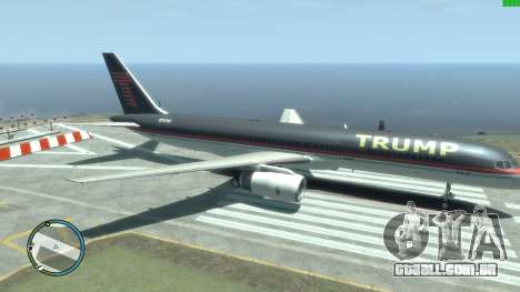 Boeing 757-200 Trump para GTA 4