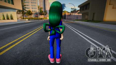 Boku No Hero Academia - Tsuyu Asui (GYM) para GTA San Andreas