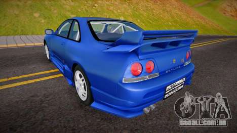 Nissan Skyline GT-R R33 (R PROJECT) para GTA San Andreas
