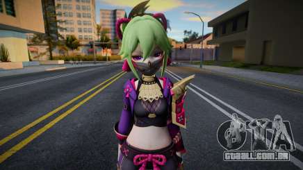 Genshin Impact Kuki Shinobu (Mask) para GTA San Andreas