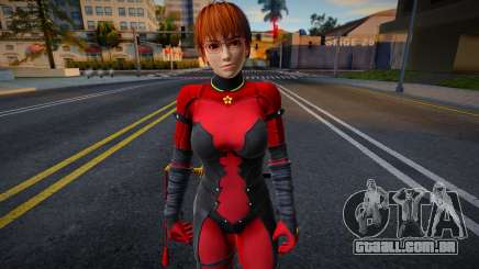 Dead Or Alive 5 - Kasumi (Costume 2) v10 para GTA San Andreas