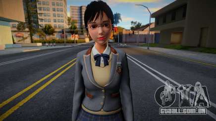 Yua Han School Uniform para GTA San Andreas