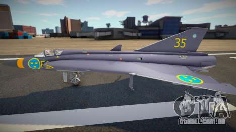 J35D Draken (S35E_FC35) para GTA San Andreas