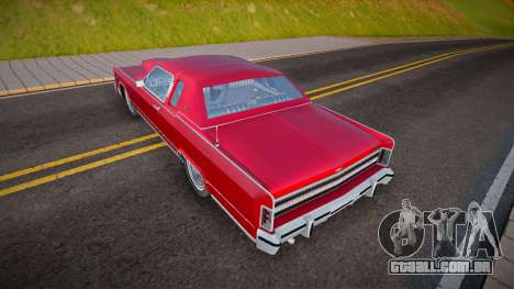 Lincoln Town Coupe (Devo) para GTA San Andreas