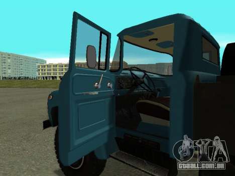 ZIL 130 Caminhão de Lixo Soviético para GTA San Andreas