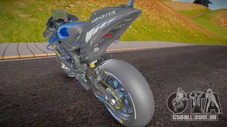 YAMAHA YZR-M1 Monster Energy v1 para GTA San Andreas