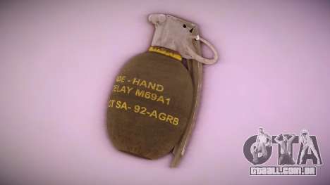 GTA V Grenade para GTA Vice City