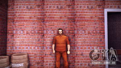 Claude no Manto da Prisão para GTA Vice City