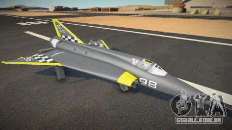 J35D Draken (Yellow Apollo Fighter) para GTA San Andreas