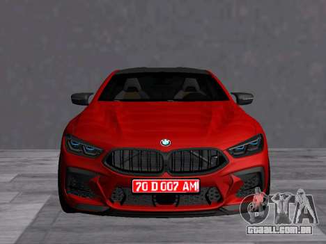 BMW M850i Xdrive para GTA San Andreas