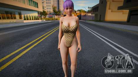 DOAXVV Ayane - Bodysuit Gucci para GTA San Andreas