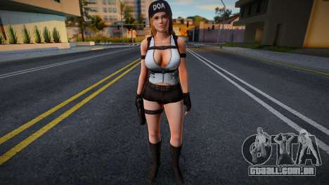 Tina Armstrong Security Uniform 1 para GTA San Andreas