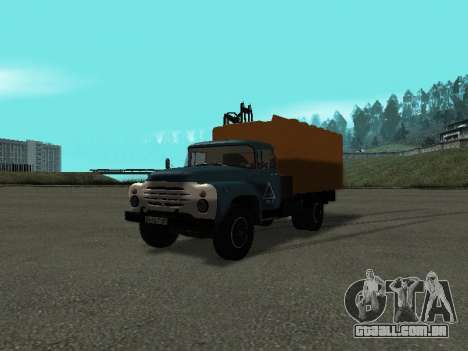 ZIL 130 Caminhão de Lixo Soviético para GTA San Andreas