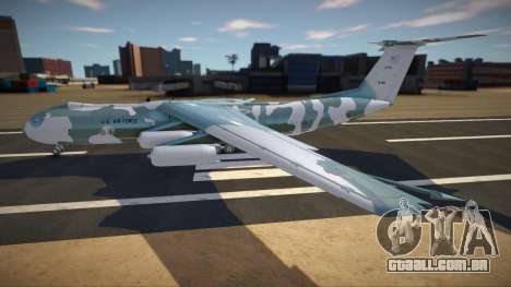 Lockheed C-141 Starlifter USAF (Camo) para GTA San Andreas