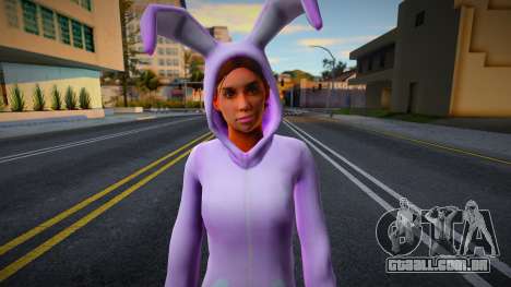 Garota de roupa de coelho para GTA San Andreas