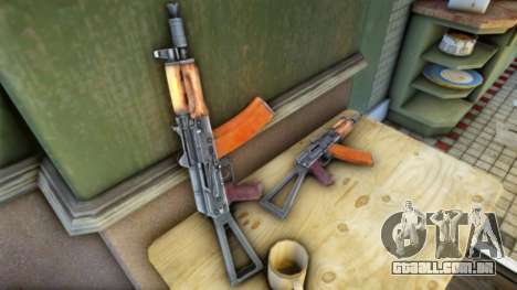 AKS74U para GTA 4