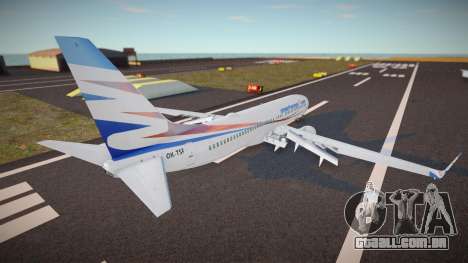 Boeing 737-800 Smartwings para GTA San Andreas