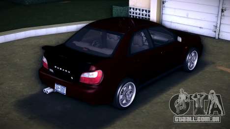 Subaru Impreza Sedan (GD) (US-Spec) 2002 para GTA Vice City