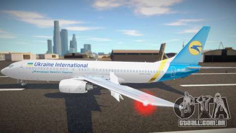 Boeing 737-800 (Ukraine International Airlines) para GTA San Andreas