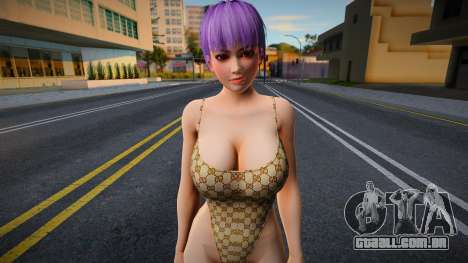 DOAXVV Ayane - Bodysuit Gucci para GTA San Andreas