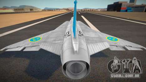 J35D Draken (Acro Deltas) para GTA San Andreas