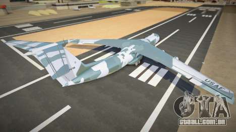 Lockheed C-141 Starlifter USAF (Camo) para GTA San Andreas