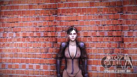 Jill Black Blue Battlesuit - Semi-Nude para GTA Vice City