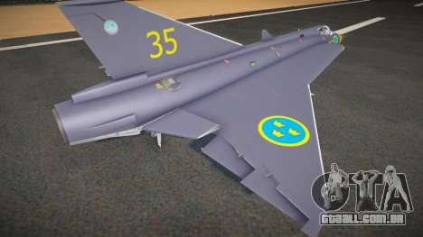 J35D Draken (S35E_FC35) para GTA San Andreas