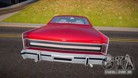 Lincoln Town Coupe (Devo) para GTA San Andreas