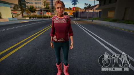 Garota de suéter para GTA San Andreas