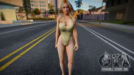 DOAXVV Helena Douglas - Bodysuit Versace para GTA San Andreas