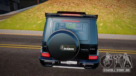 Mercedes-Benz AMG G63 (Fake CCD) para GTA San Andreas