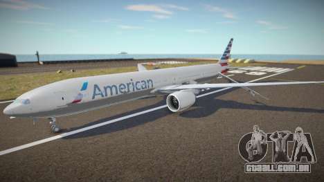Boeing 777-300ER (American Airlines) para GTA San Andreas