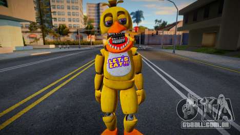 Unwithered Chica para GTA San Andreas